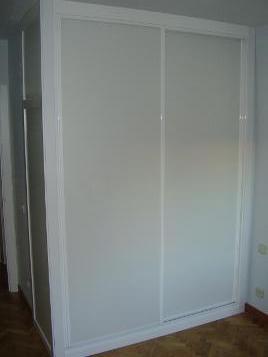 armario empotrado lacado blanco